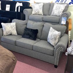 🇺🇸HUGE Ashley Furniture Sale!🇺🇸 Brand New Sofa Loveseat Set! $50 Down Takes It Home Today!