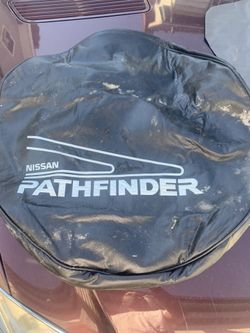 Nissan Pathfinder tire cover