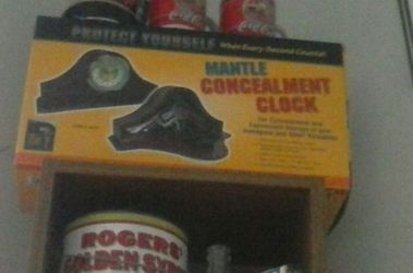 mantle concealment clock