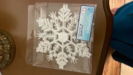 Snowflake Ornaments By Christmas house- Arctic fun