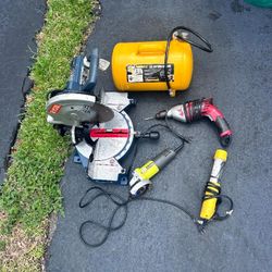 Ryobi Saw Drill Tool Bundle