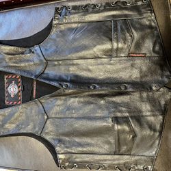 Leather Vest - Men's 