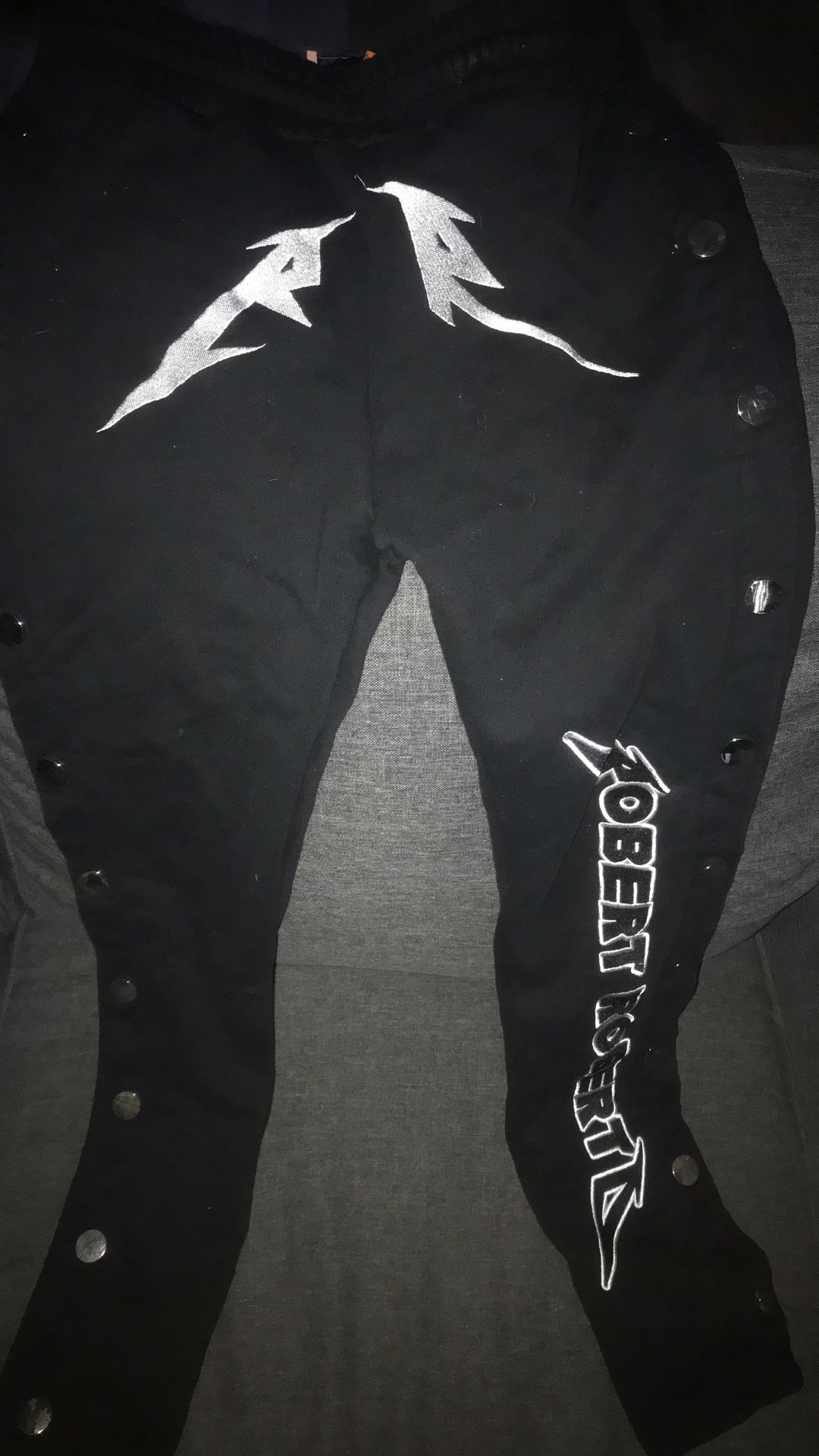 Custom Button Up Joggers
