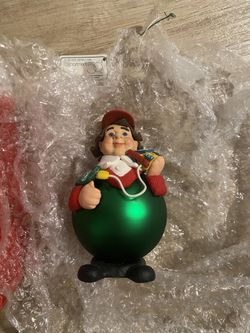 collectible Christmas tree balls