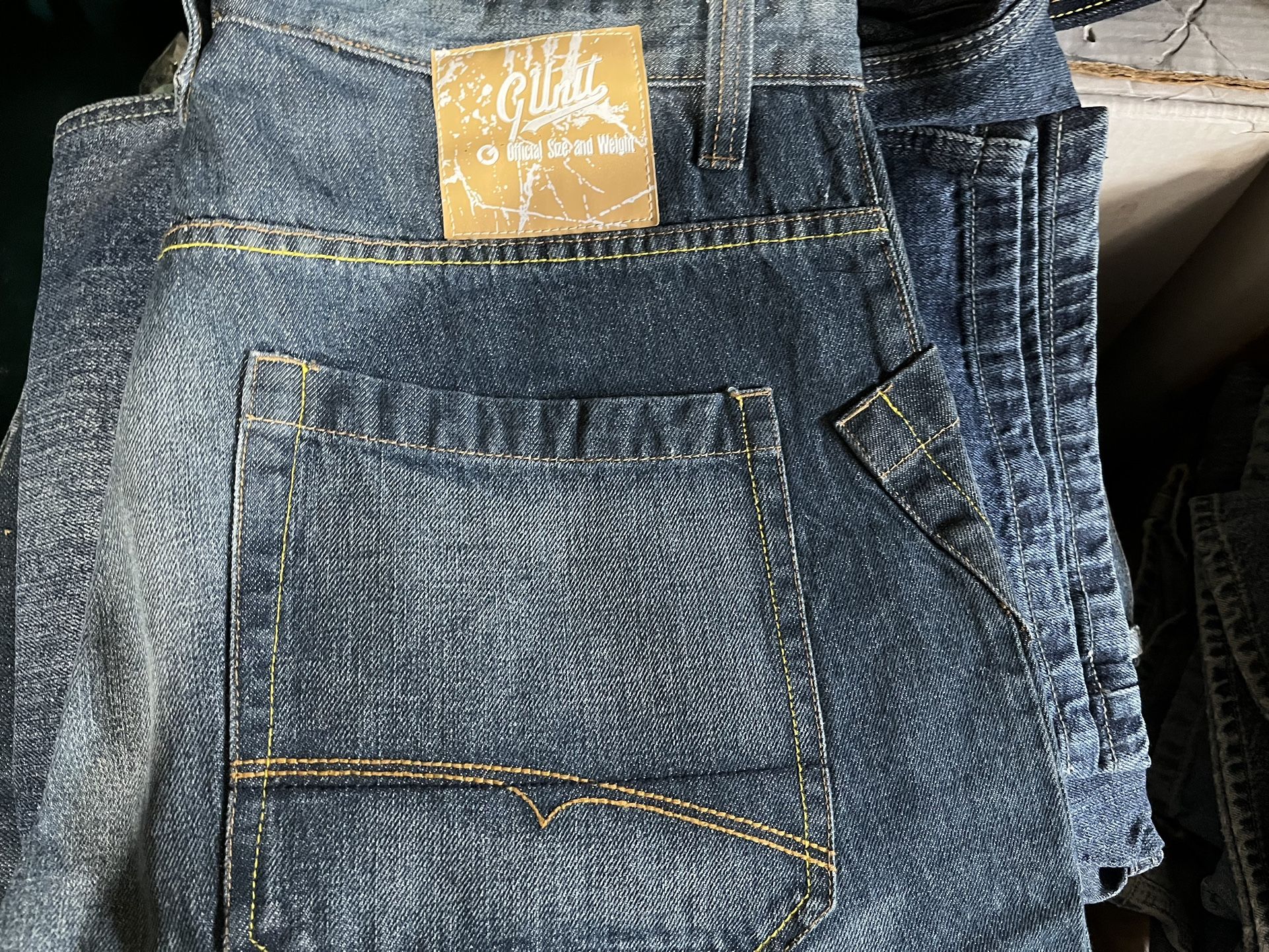 VINTAGE DENIM G-Unit, Sean John Pants Size 36, 38.