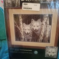 Crossstitch Kit White Magic Byrusty Fenton 