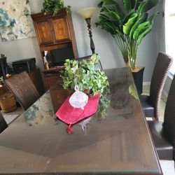 Large Dining Table And 6 Chairs