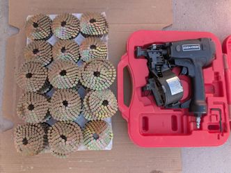 Craftsman Pneumatic Roofing Nailer  with 38 Nail Coils