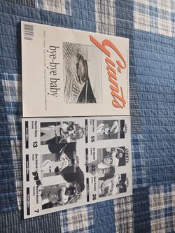 San Francisco Giants Candlestick Park Final Series (Dodgers 1999) Memorabilia