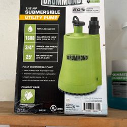 Drummond Submersible Utility Pump