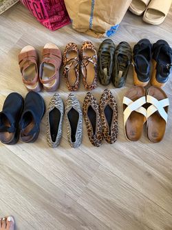 Lot of 7 Women's Shoes Mixed Styles