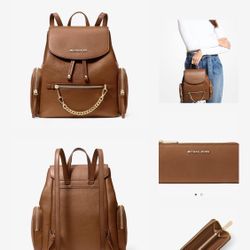 MK Backpack And Wallet 