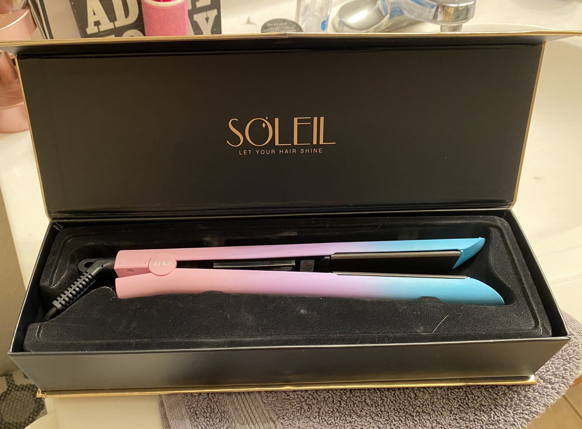 soleilヘアアイロン コテ ハワイ 新品 未使用（SOLEIL flat
