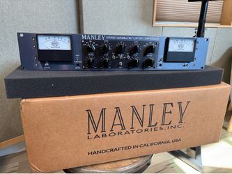 Manley Variable Mu Stereo Limiter/Compressor – Mastering Version w/ T-Bar Mod – $5,800