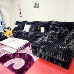 Fabric Livingroom Furniture Sectional Couches Sofa Sets 🛋 