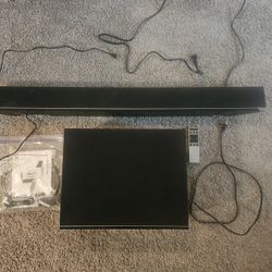 Vizio Soundbar and Subwoofer S4221w-C4