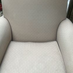 One Seater Couch With Leg Rest