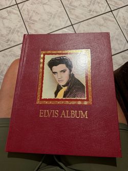 Elvis Album Hardcover Collector's Book