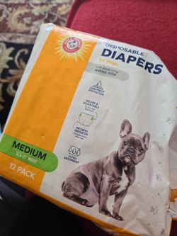 Free Doggie Disposal Diapers (M)