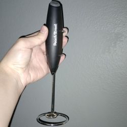 Powerful Handheld Milk Frother, Mini Milk Foamer, Battery Operated