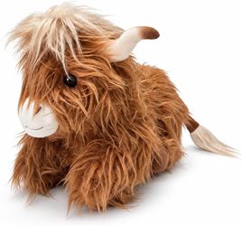 21 Inch Highland Cow Stuffed Plush