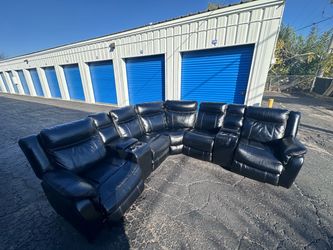 Black Sectional Sofa