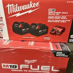 Milwaukee 5.0 Battery and Charger