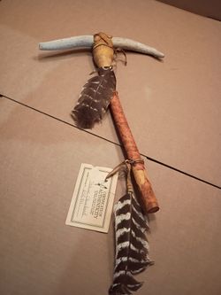 Native American Tomahawk with Certificate of Authenticity