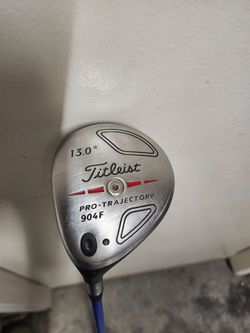Titleist Men's 904F Left Handed 46in, Pro Trajectory 13° Wood