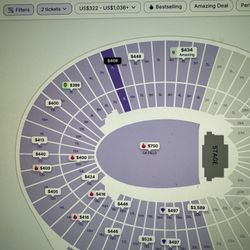 Oasis With Cage The Elephant Ticket 4 Available Saturday 9/6
