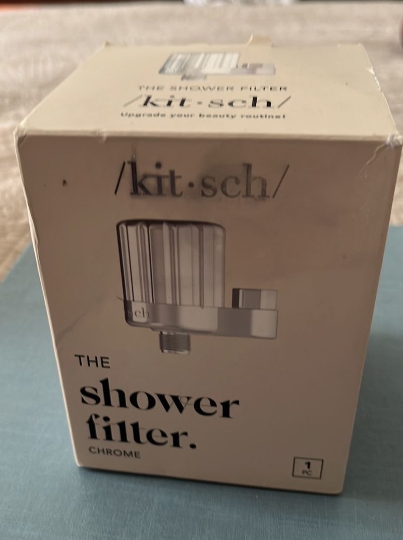 Kitsch shower filter and refill catridge