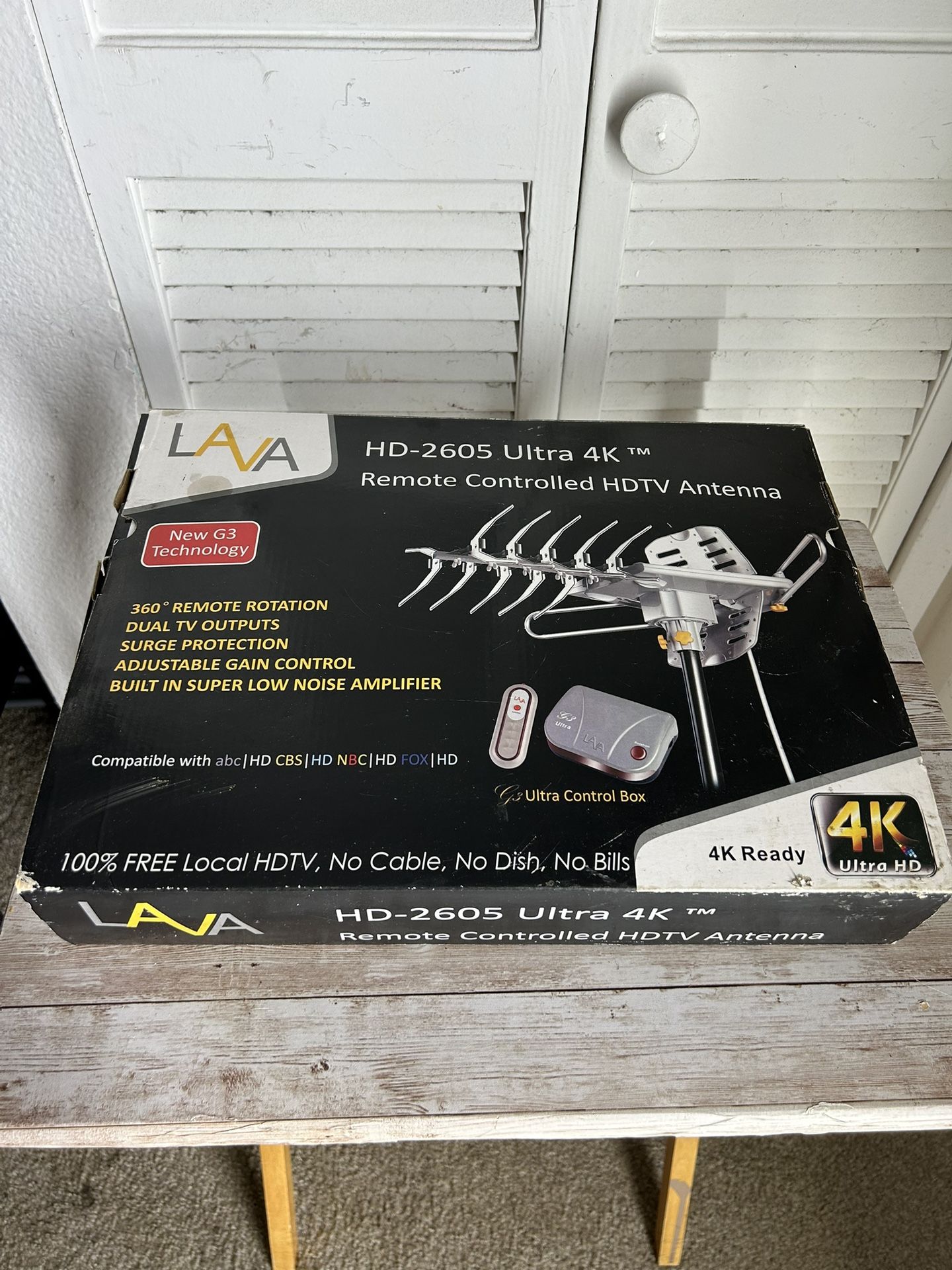 4K TV Antenna With Remote