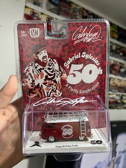 M2 machines Gabriel “Fluffy” Iglesias autographed