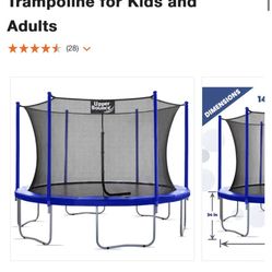 Upper bounce 14ft Trampoline Set