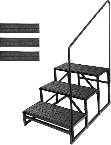 Outprize 3 Step RV Steps With Handrail Brand New In Box