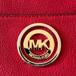 Red Michael Kors Wallet