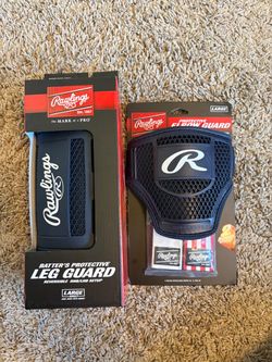 Rawlings Batter's Leg Guard and Elbow Guard Set