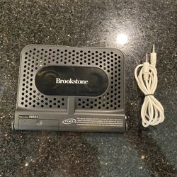 Brookstone Ultra-Thin Travel Speaker 5x6x3/4” with 3.5mm Audio Wire