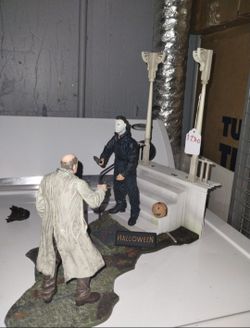Halloween Michael Myers The Night He Came Home Dr Loomis Horror Action Figure