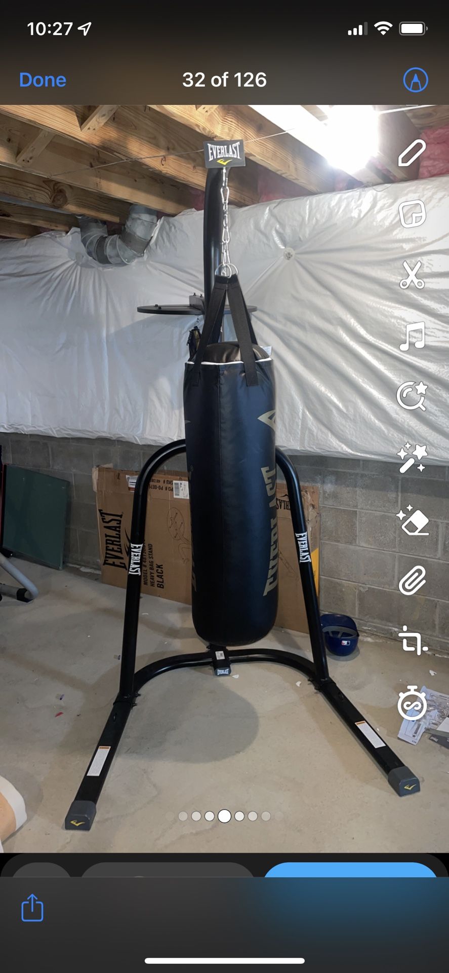 Punching Bag With Stand And Speed Ball