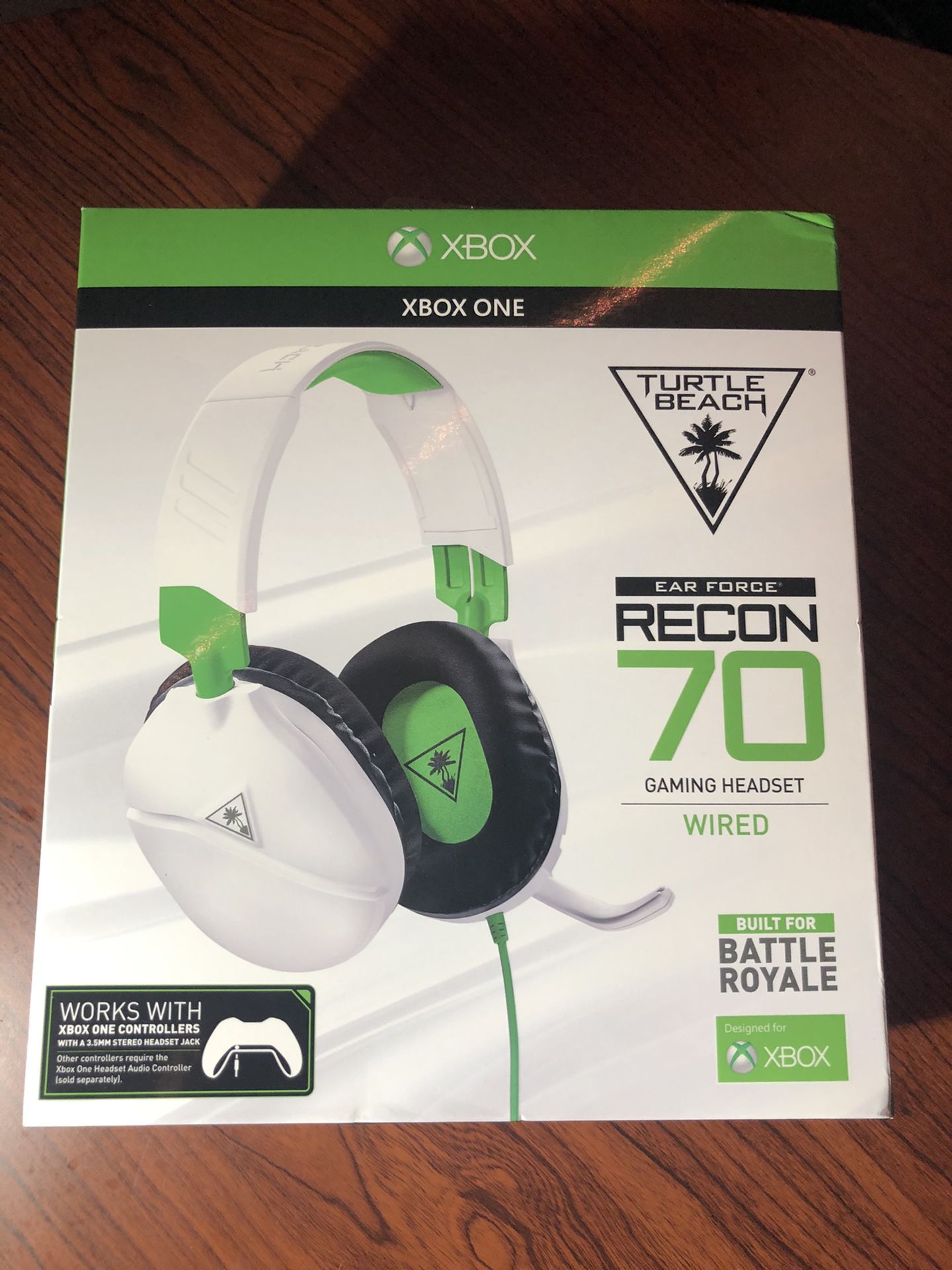 Turtle beach headsets recon 70 for xbox one , series x|s and ps4/5 and with any 3.5mm audio jack device’s