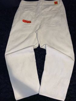 EMPYRE white corduroy pants size 38 Y2K Streatwear