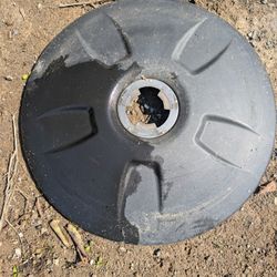 3 Used Spare  Wheel Covers For Standard Semi Rims