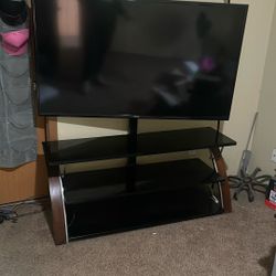55” TV With TV Stand 