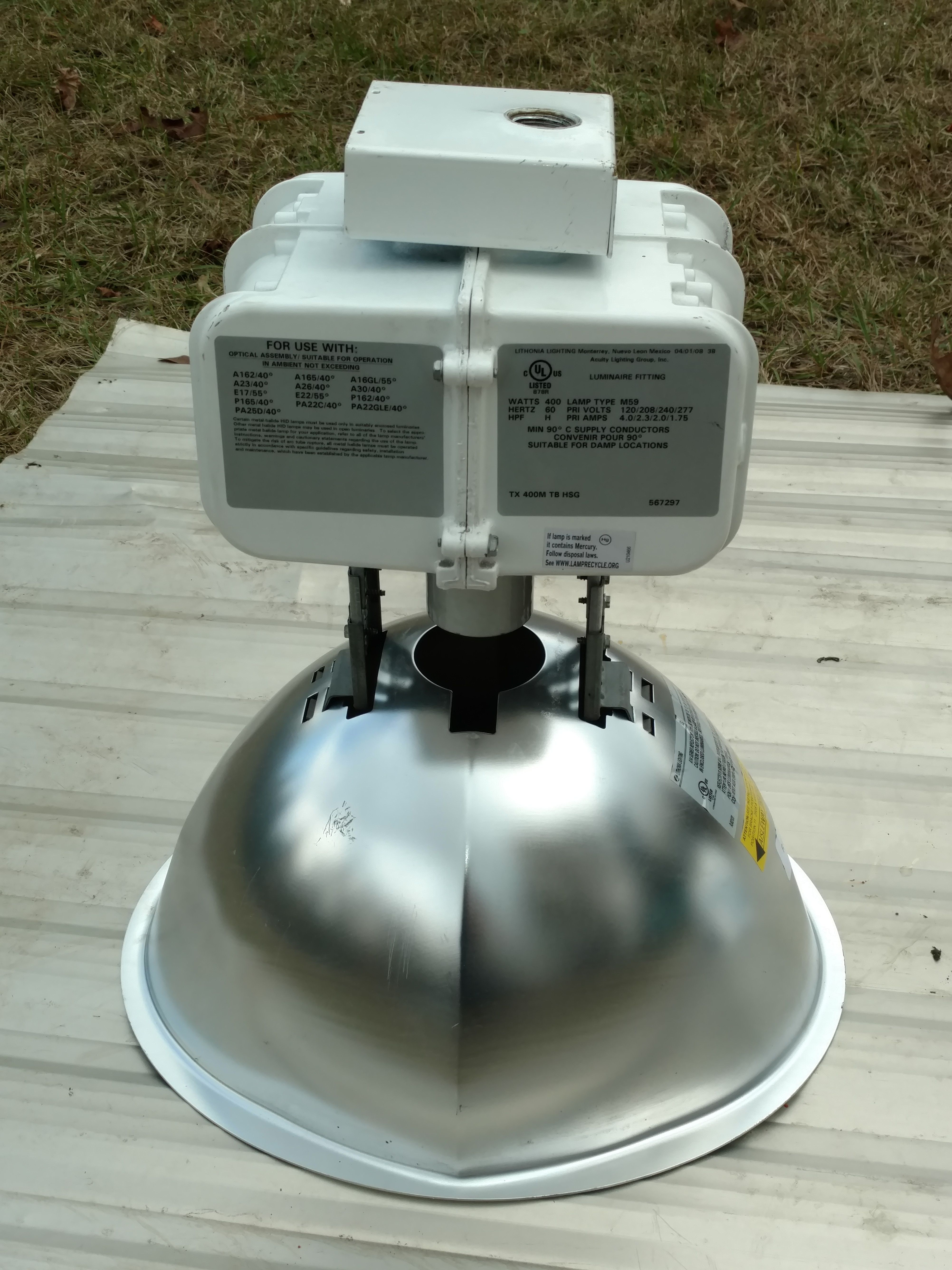 Lithonia 400W light