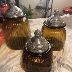 Artland Apothecary glass canisters