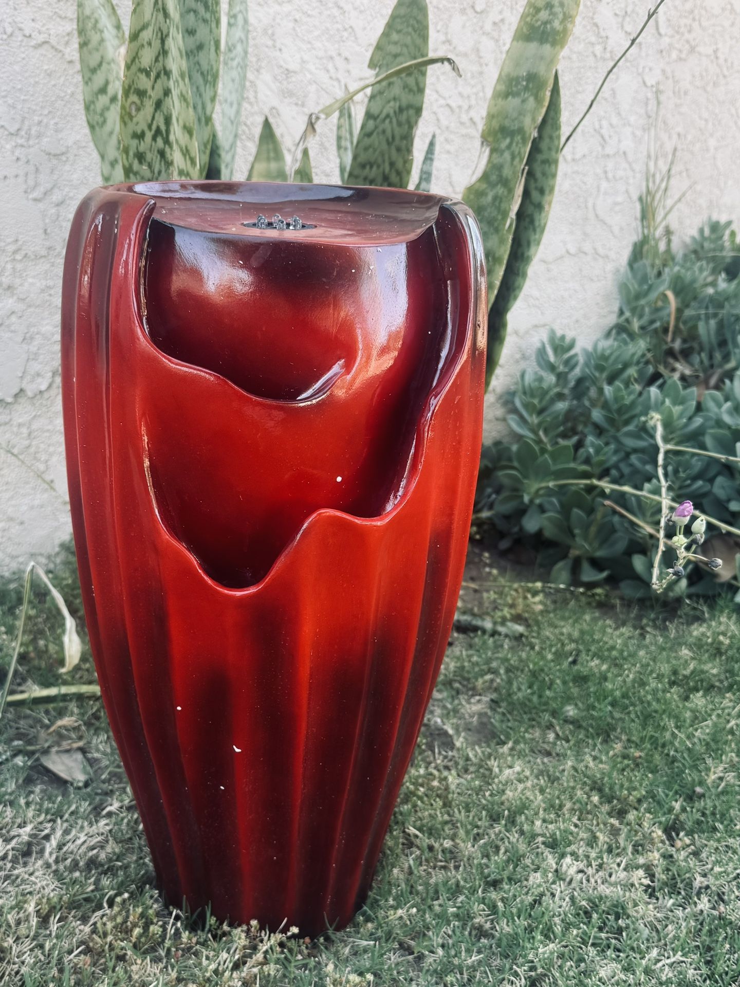 Solar Power Water Fountain