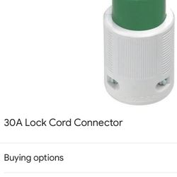 70530-LC  30A Lock Cord Connector