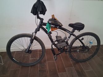Gas mountain bike