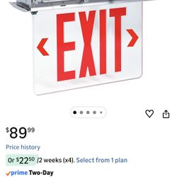 Led Exit Sign 